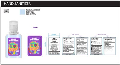 Label Artwork (Play Doh(plyd 102)hand Sanitizer Label Artwork)